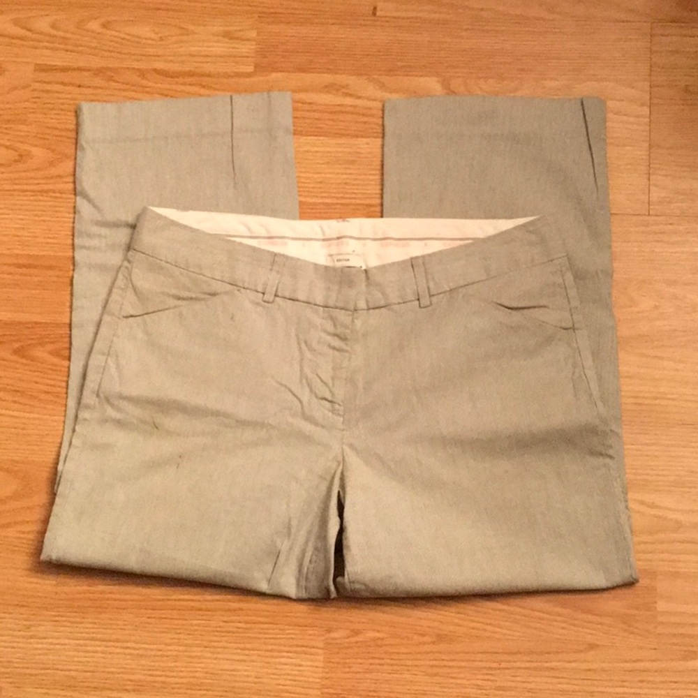 Cropped Express Editor Stretch Pants